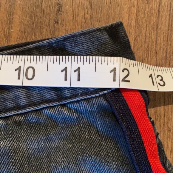 Denim Distressed-S -High Waist Shorts GUC!!! - Picture 10 of 12